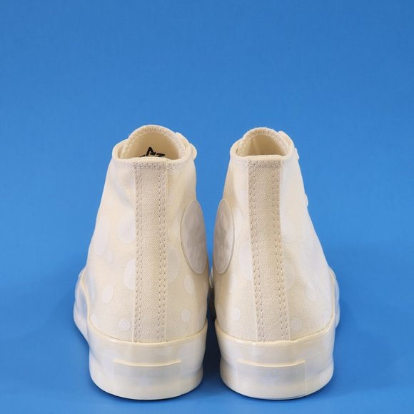 Converse Chuck 70 Hi Lift Polka Dots Canvas Women's Sneakers A01183C NWT - Picture 5 of 6